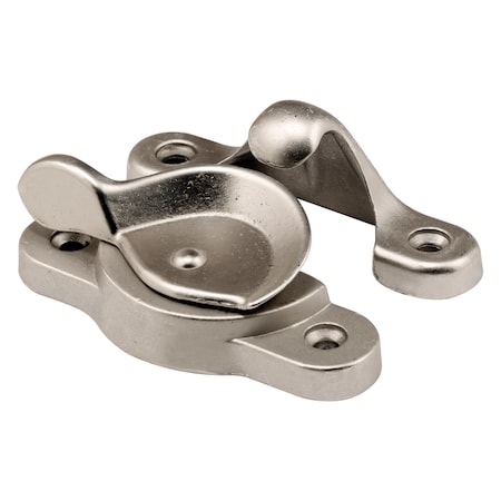 Prime-Line Window Sash Lock, Spring Cam Action, Satin Nickel F 2711